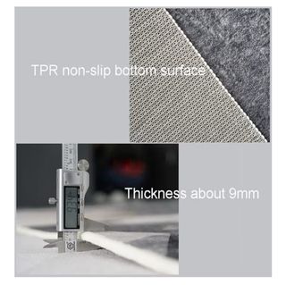 Tappeto corridoio 5m grigio e bianco