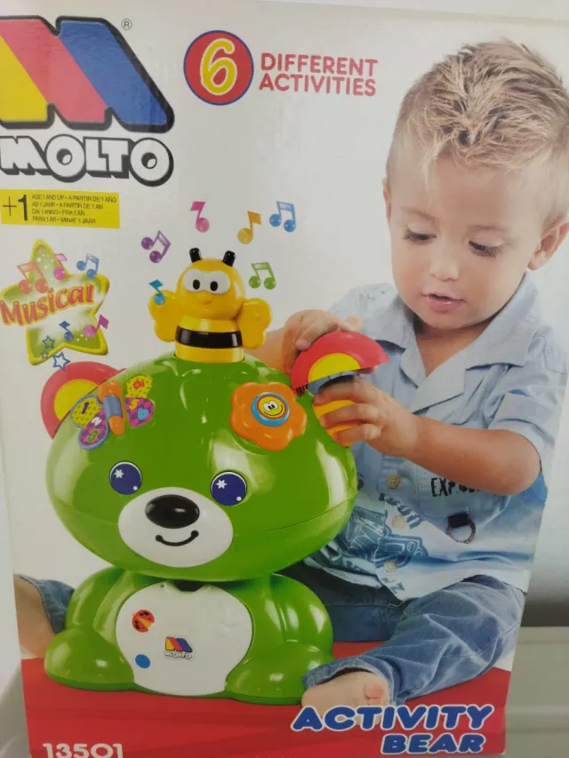 Giocattolo musicale Molto Activity Bear