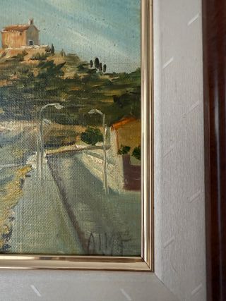 Pintura Alma 1989 Paisaje 18x29