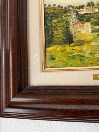 Pintura Alma 1989 Paisaje 18x29