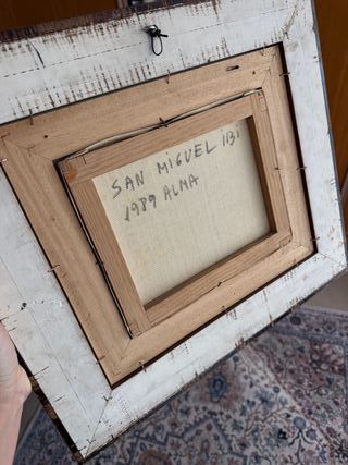 Pintura Alma 1989 Paisaje 18x29