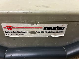 Taladro Percutor Würth Master
