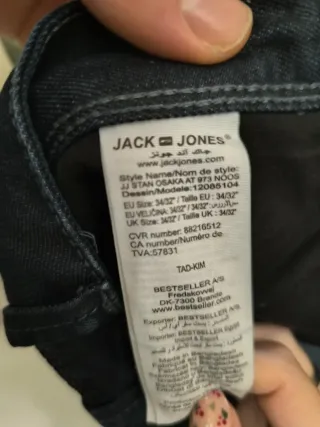Pantalón vaquero azul oscuro Jack&Jones