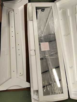 SONGMICS Armario Joyero Pie JBC77W 153 cm Blanco