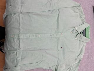 Camisa Tommy Hilfiger verde