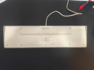 Teclado Apple Vintage A1048 Blanco