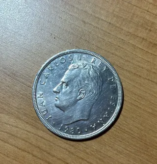 Moneda 100 pesetas Juan Carlos I Rey 1980