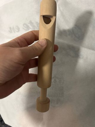 Flauta de madera para niños