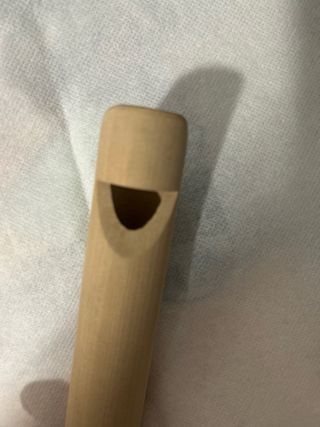 Flauta de madera para niños