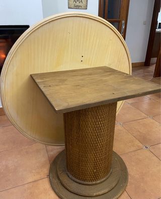 Mesa de salón decorativa redonda