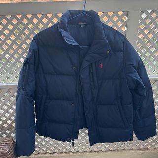Abrigo de  Ralph Lauren Niño Azul Marino