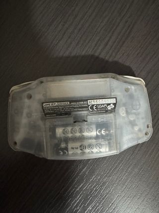 LOTE: Consola Game Boy Advance + 4 juegos + funda
