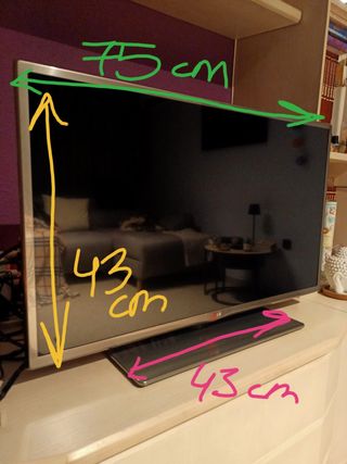 Televisión plana LG 32-37" VER FOTOS