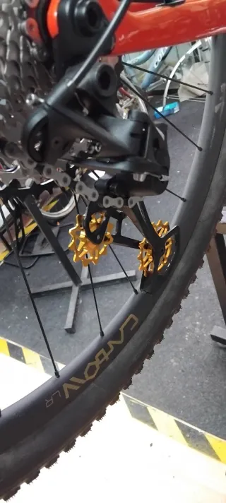 Mtb taglia s in carbonio.