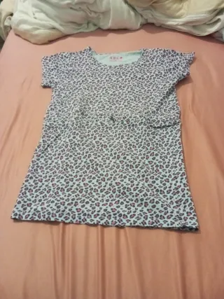 Pijama estampado leopardo
