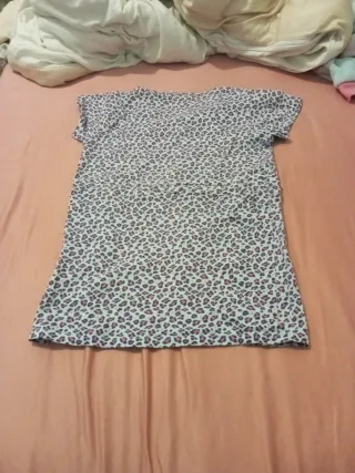 Pijama estampado leopardo