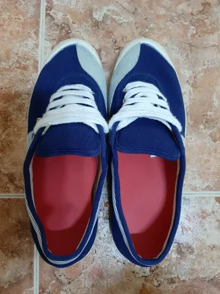 Zapatillas Kawasaki Tela Azul