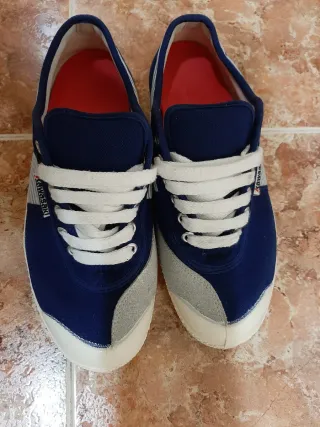 Zapatillas Kawasaki Tela Azul