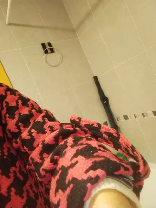 Chaqueta Atmosphere rosa y negra