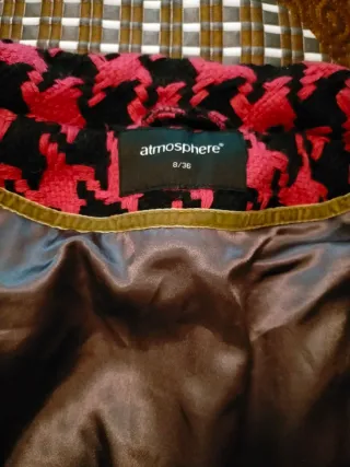 Chaqueta Atmosphere rosa y negra