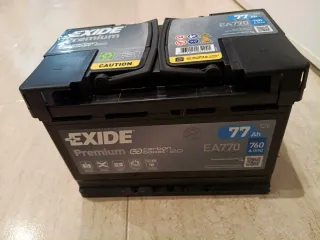 Batería de 77Ah totalmente nueva