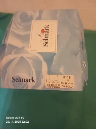 Conjunto Selmark Sujetador + Braga Nuevo Talla M