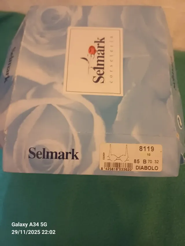 Conjunto Selmark Sujetador + Braga Nuevo Talla M