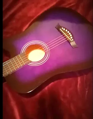 Guitarra acústica morada 38" 4/4
