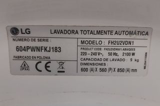 Electroválvula Lavadora LG CNKB 220-240V