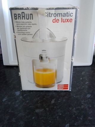 Exprimidor Braun Citromatic de Luxe