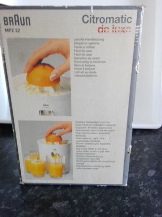 Exprimidor Braun Citromatic de Luxe