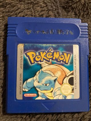 Pokémon Edición Azul + Game Boy Color azul
