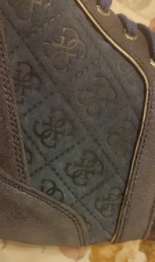 Guess Scarpe Donna Blu/Argento