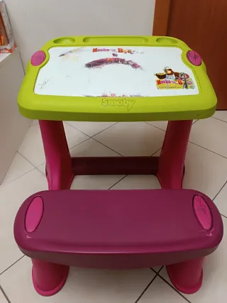 Banco scuola Smoby Struttura in ottime condizioni