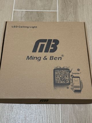 Plafón LED 48 W 30 cm luz neutra 4000 K (techo)