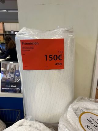 Cama 135 Colchón JYSK 135x190cm WELLPUR GLOMMA