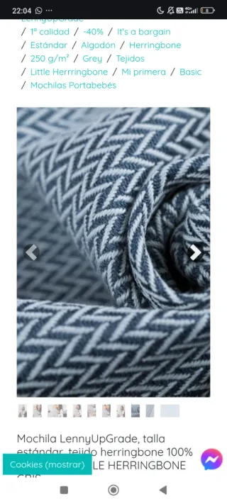 Mochila Portabebés LennyUpGrade