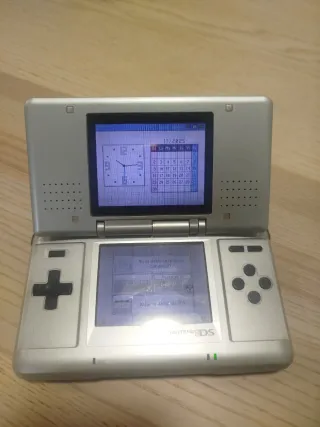 Nintendo DS Gris + Cargador y Juegos