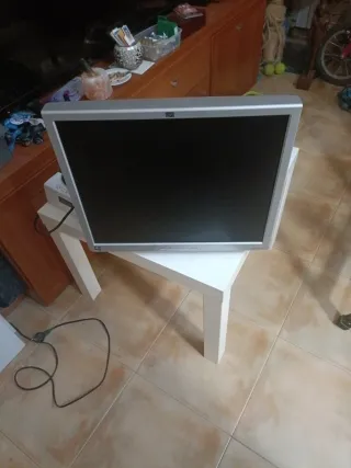 Pantalla de ordenador HP Plata