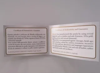 Collana Mooby donna argento e pietra viola