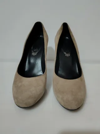 décoletté tod's scarpe in pelle scamosciata 39 1/2