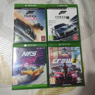 Pacchetto 4 Giochi Xbox One: Forza, NFS, The Crew
