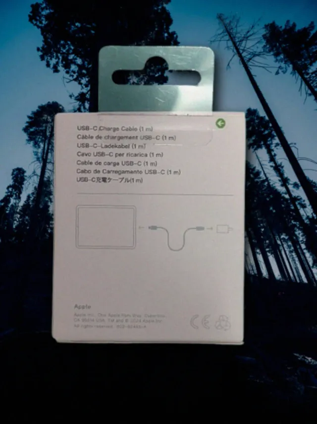 Cable Carga Apple USB-C (1m)