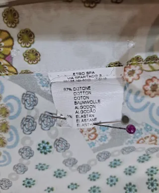 Camisa Etro Multicolor Talla 40