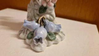 Statuina vintage uccelli e fiori