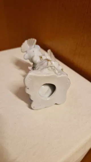 Statuina vintage uccelli e fiori