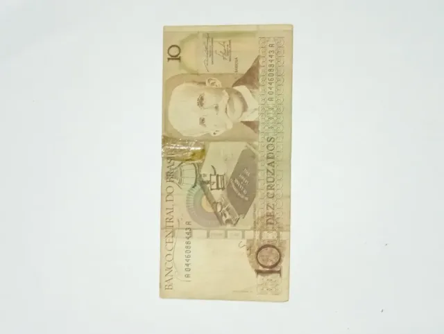 Billete de colección 10 Cruzados
