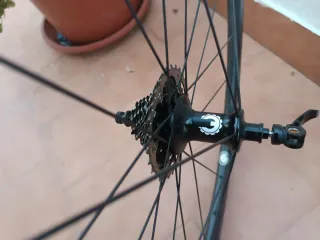 Ruedas Elite Wheels Carbono 38mm Zapata