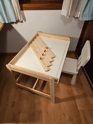 Mesa y Silla Infantil IKEA Flisat