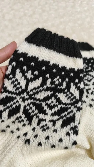 Calcetines lana diseño noruego 40-42